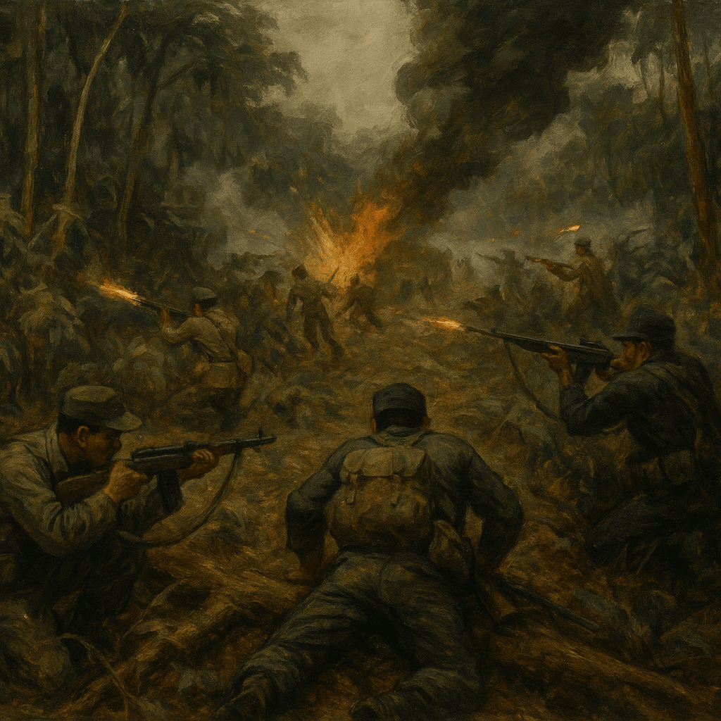 FARC Guerrilla Raid