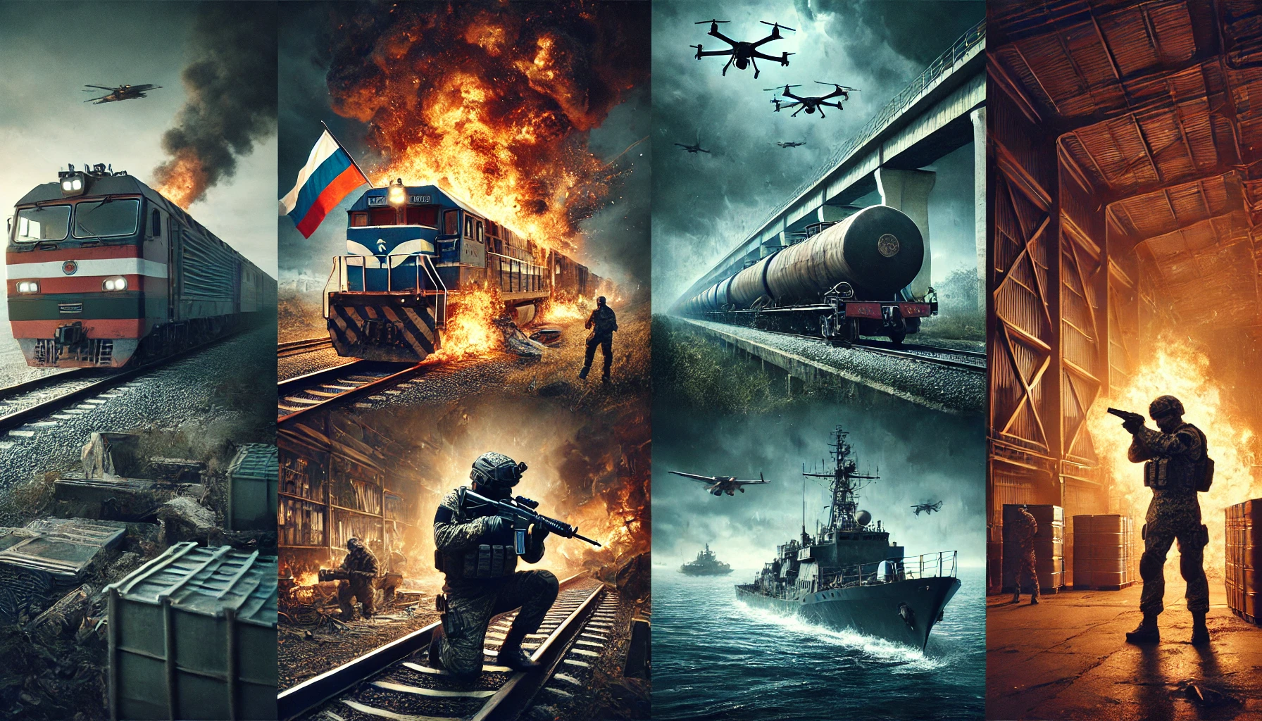 sabotage in russia