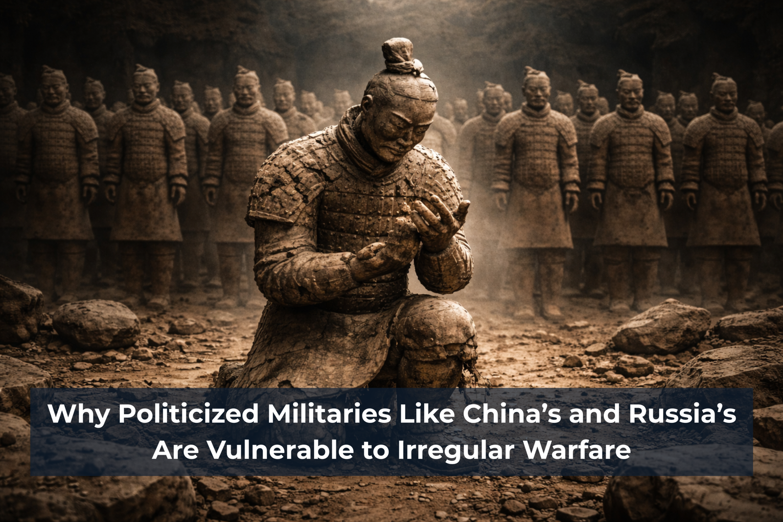 Why Politicized Militaries Like China’s and Russia’s Are Vulnerable to Irregular Warfare
