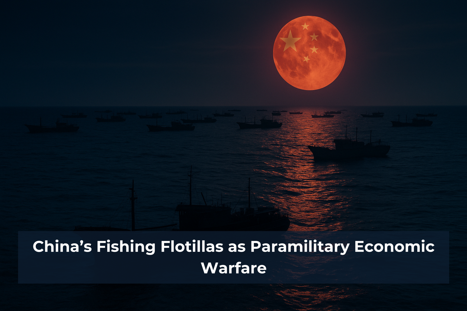 China’s Fishing Flotillas as Paramilitary Economic Warfare