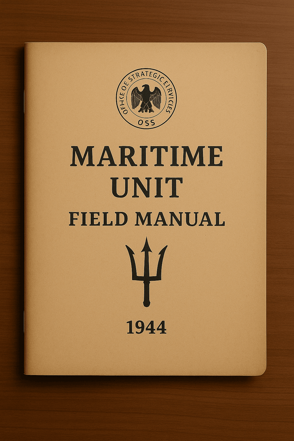 Cover OSS Maritime Unit Field Manual